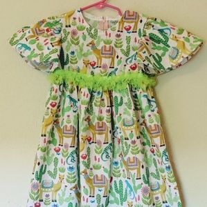 🦃 3/$30! Llamas and Lizards! 🦙 🦎 Girl's dress